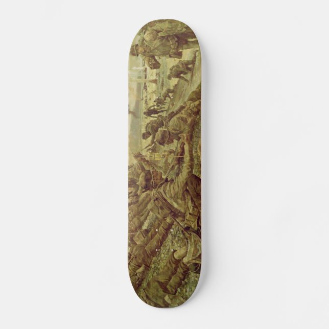 Skateboard Première vague à Omaha par la deuxième guerre (Recto)