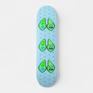Skateboard Prêt pour la pop Baby Boy Pea Blue