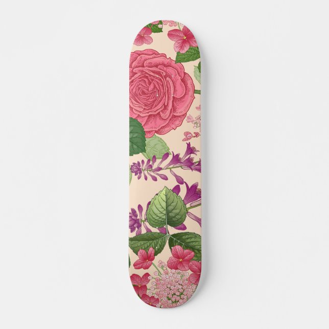 Skateboard printemps (Devant)