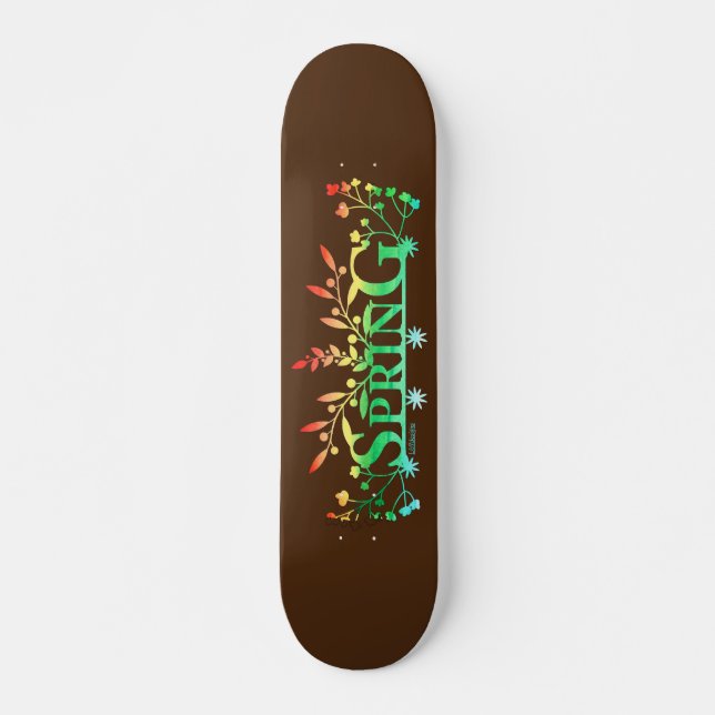 SKATEBOARD PRINTEMPS (Devant)