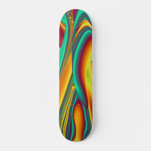 Skateboard Printemps Été Automne Fleurs Magie