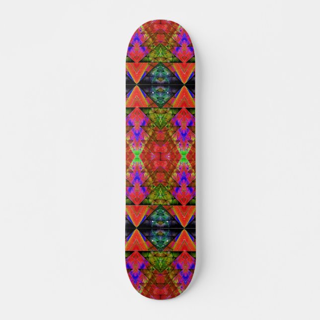 Skateboard Prisme de quilt triangulaire inversé 2 (Devant)