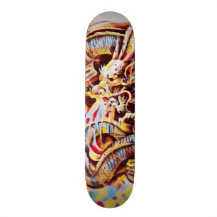 Skateboard Pro panneau des Yakuza de dragon d'élément urbain