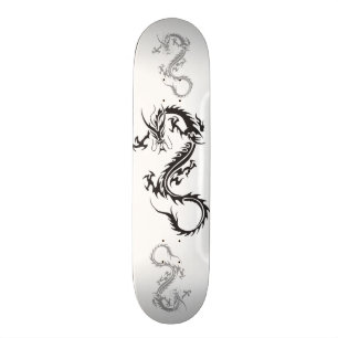 Skateboard Pro plate-forme de Ninja de dragon tribal urbain