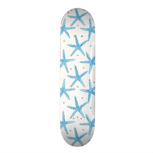 Skateboard Profil sous convention astérisque bleu de mer