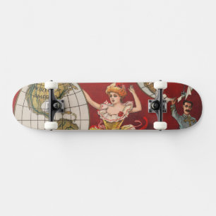 Skateboard Programme vintage Barnum Et Bailey
