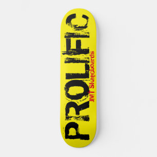 SKATEBOARD PROLIFIC/JMT SKATEBOARDS