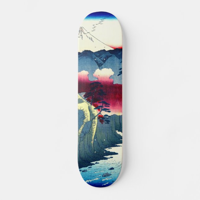 Skateboard Province de Kai de passage d'Inume Japon 1858 (Recto)