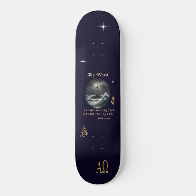 Skateboard Psaume 119 (Recto)