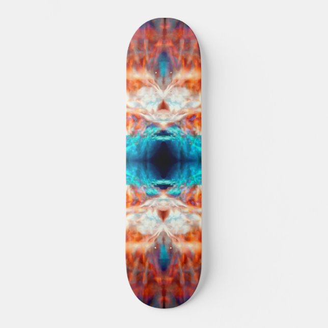 Skateboard Psychédélic kaleidoscope (Recto)