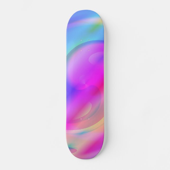 Skateboard psychédélique (Recto)