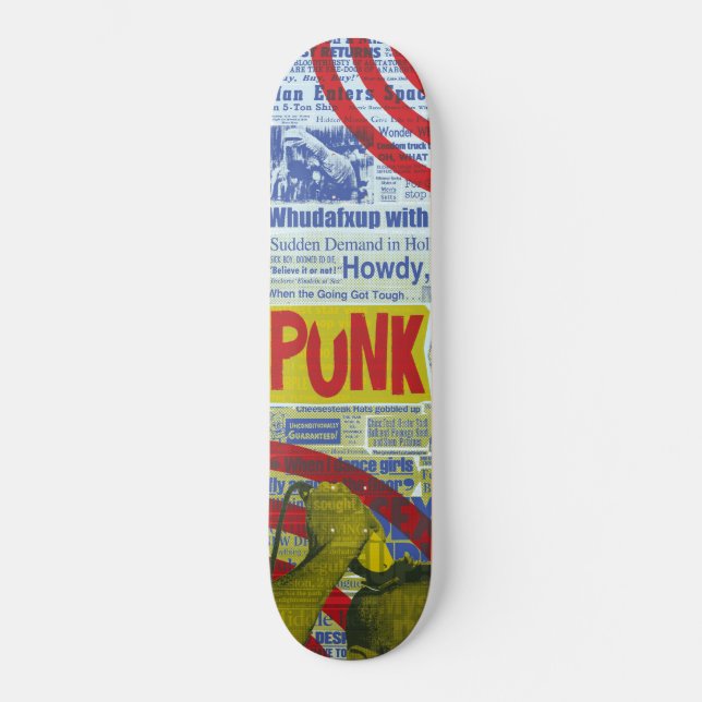 SKATEBOARD PUNK OU MOUREZ ! (Recto)