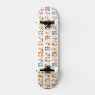 Skateboard Quand la vie devient floue, ajustez votre mise au
