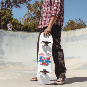Skateboard quatre juillet
