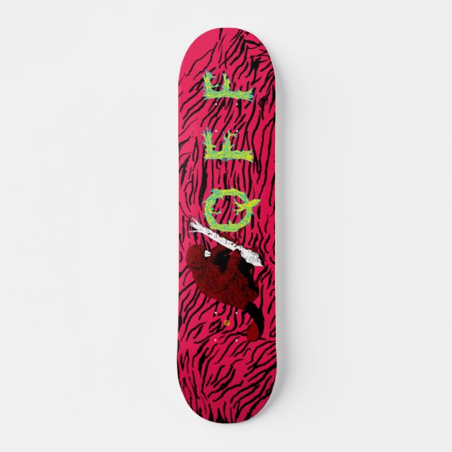 Skateboard Quête pour castor de l'ancienne école de pompiers (Devant)