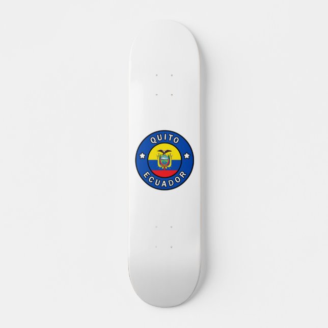 Skateboard Quito Équateur (Devant)