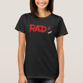 Skateboard raccoon stunts skate hall skater roller T-Shirt