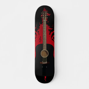 Skateboard Rad Guitare