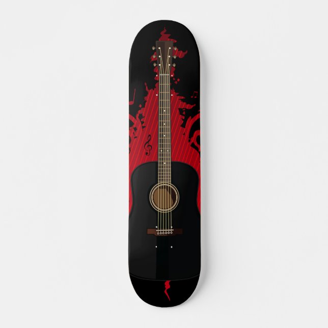 Skateboard Rad Guitare (Devant)