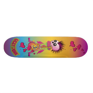 Skateboard Raie Girly de punk rock