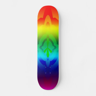 Skateboard, Rainbow Peace Symbol Skateboard