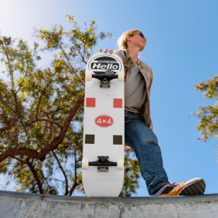 Skateboard Rallo Audi Quattro Décor automobile