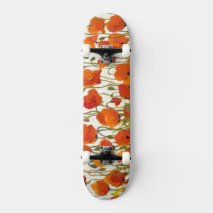 Skateboard Rangées des pavots I
