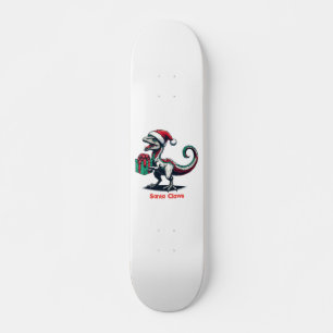 Skateboard rapace de Noël Santa hat