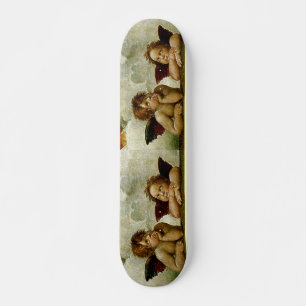 Skateboard Raphael's "Sistine Madonna" (circa 1513) (Detail)