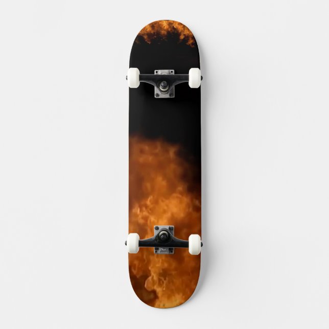 Skateboard Rapide comme le FEU (Recto)
