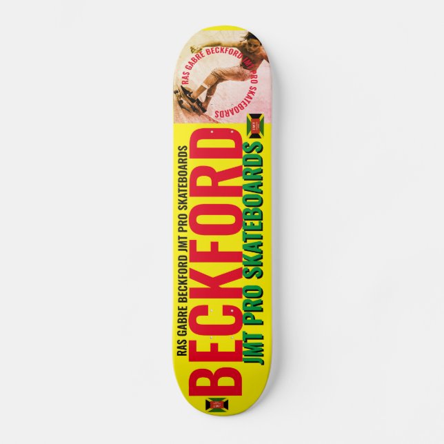 Skateboard RAS GABRE BECKFORD  JMT Planche à roulettes (Recto)