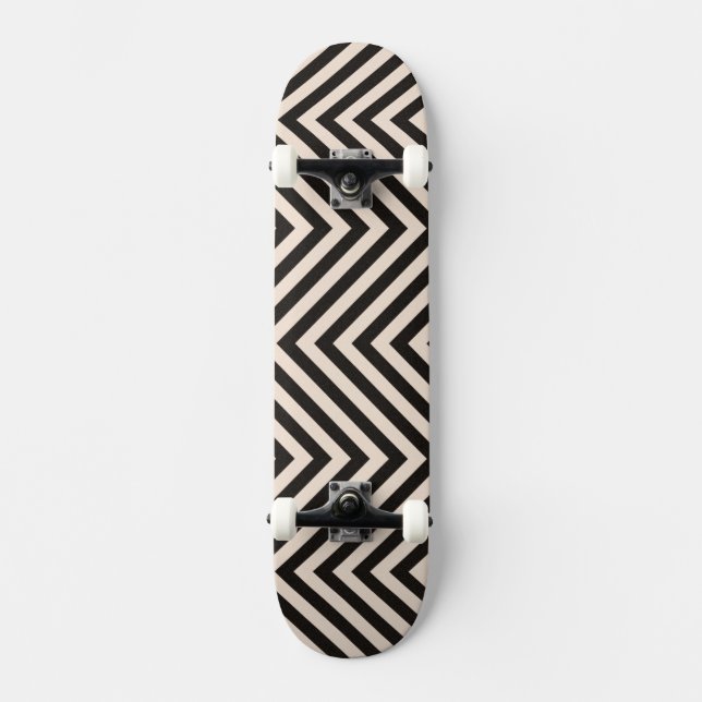 Skateboard Rayures de risque (Recto)