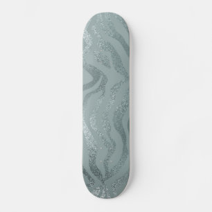 Skateboard Rayures scintillantes de tigre