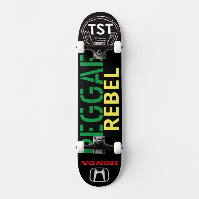 Skateboard REBEL REGGAE Planche à roulettes (Recto)