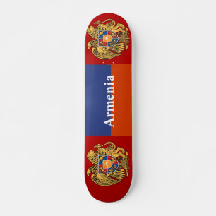 Skateboard Red Blue Orange Skate