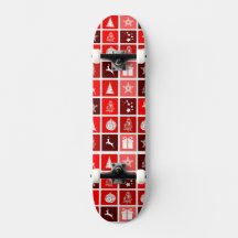 Red Christmas Holiday Cute Tree Reinder
