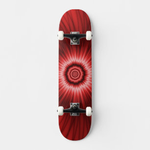Skateboard Red Explosion