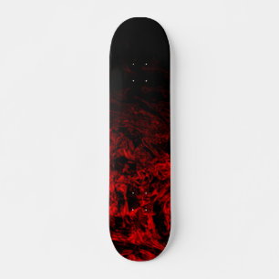 Skateboard Red Nite black gradient polygon swirl personalize