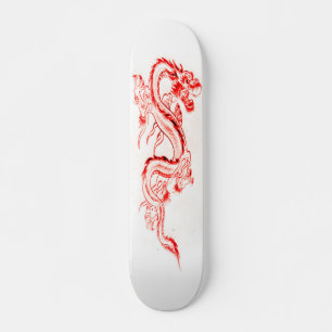 Skateboard Red Zircon Dragon