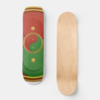 Skateboard Reggae Yin & Yang
