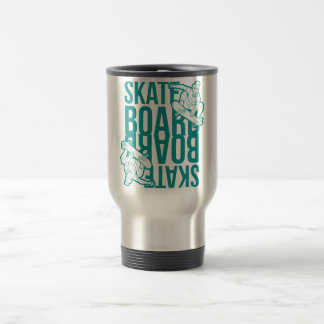 skateboard  reisebecher