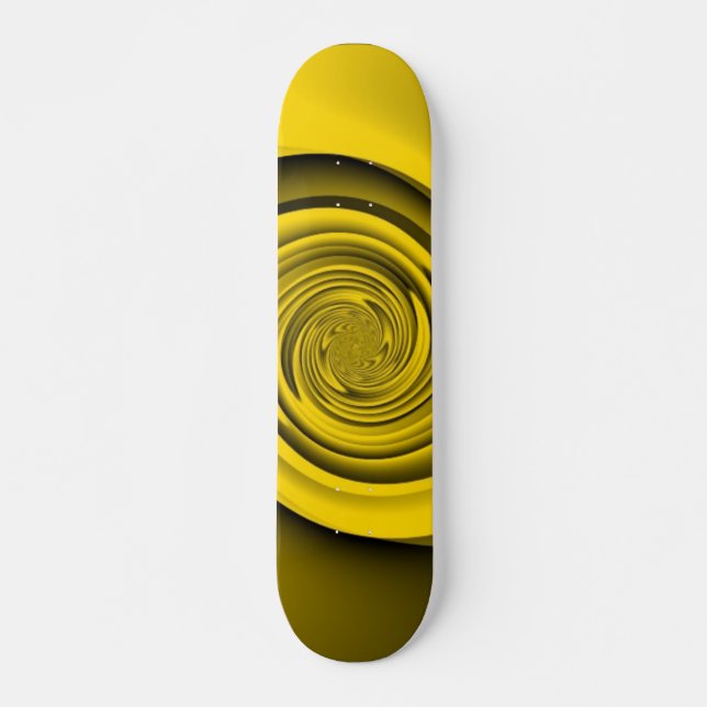Skateboard Remous d'or (Devant)