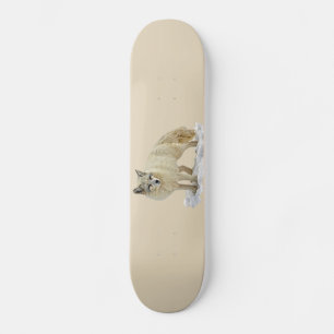 Skateboard Renard arctique
