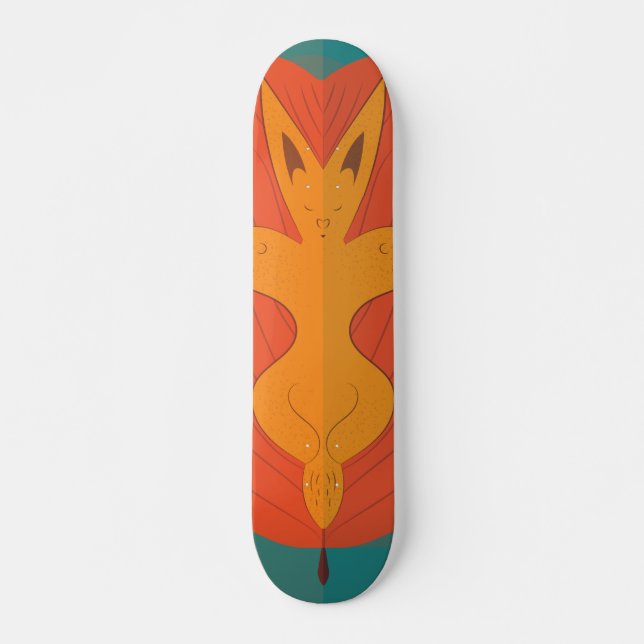 Skateboard Renard flottant (Devant)