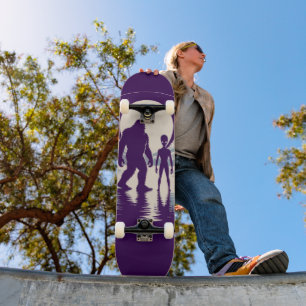 Skateboard Rencontre paranormale de Bigfoot UFO