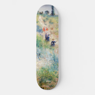 Skateboard Renoir - Chemin menant à travers l'herbe haute