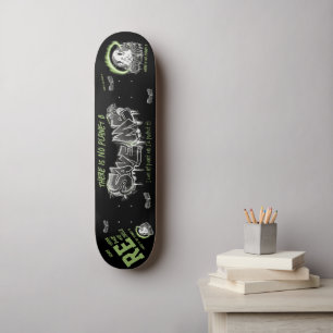Skateboard Repenser Réduire Réutiliser Recycler Sauver la Ter