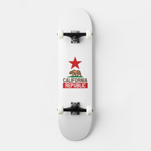 Skateboard République de Californie (Recto)