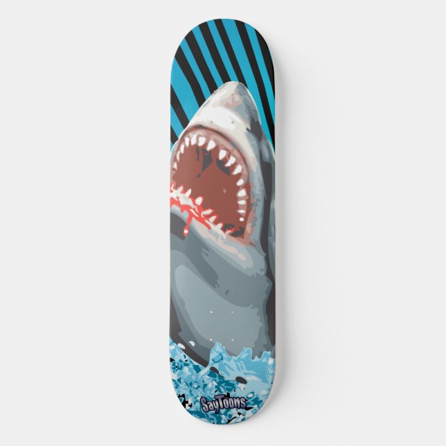Skateboard Requin ! (Recto)