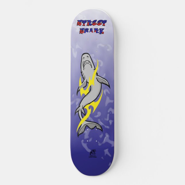Skateboard Requin de rue (Recto)
